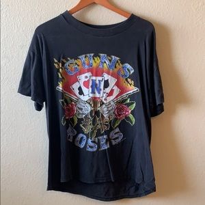 1991 Guns & Roses band tee